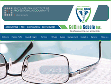 Tablet Screenshot of collinssebolainc.co.za